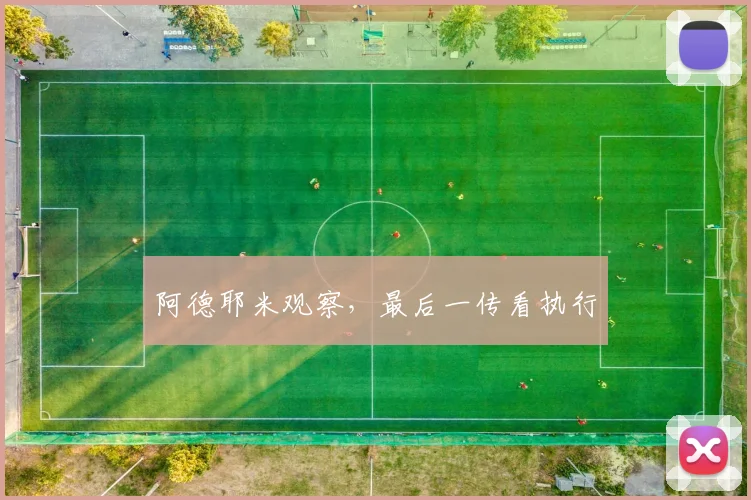 阿德耶米观察，最后一传看执行